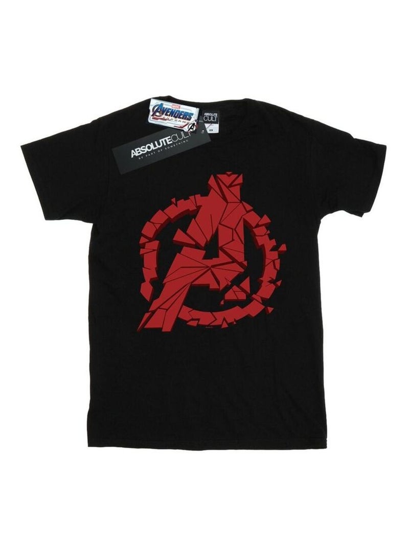 Marvel - T-shirt AVENGERS ENDGAMEED Noir - Kiabi
