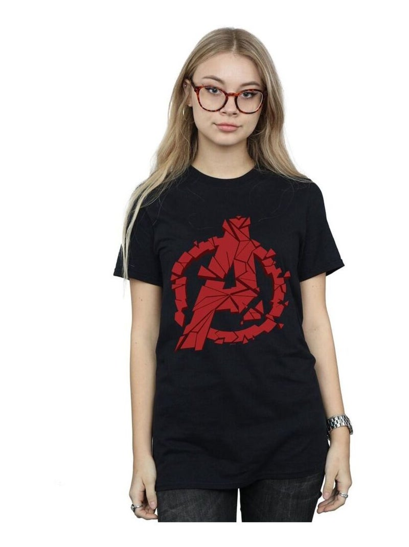 Marvel - T-shirt AVENGERS ENDGAMEED Noir - Kiabi
