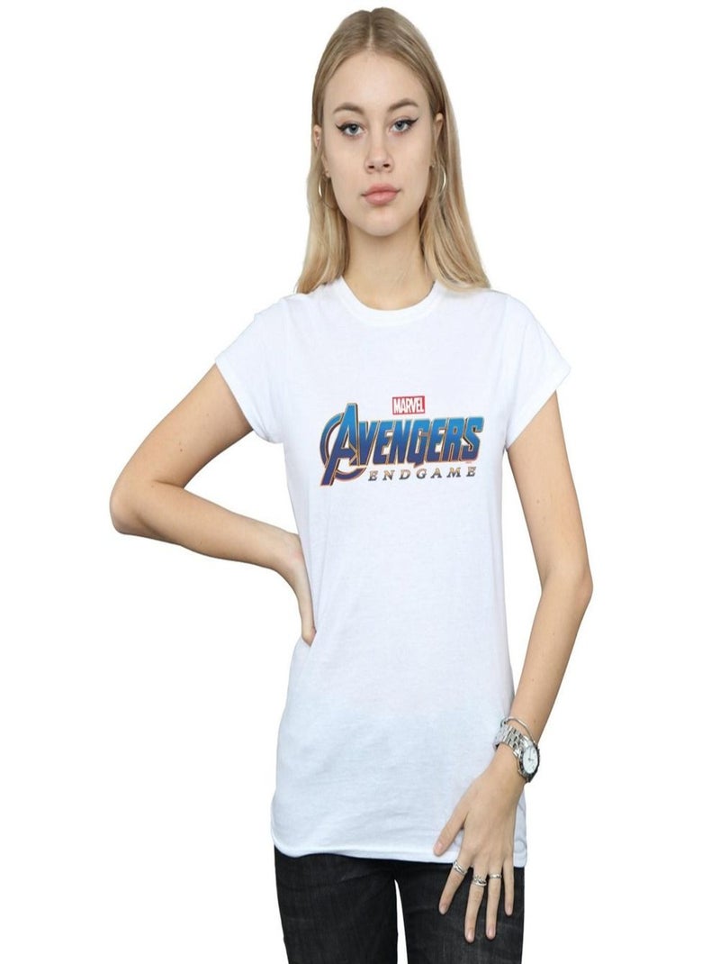 Marvel - T-shirt AVENGERS ENGAME Blanc - Kiabi