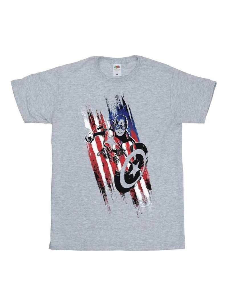 Marvel - T-shirt AVENGERS Gris chiné - Kiabi