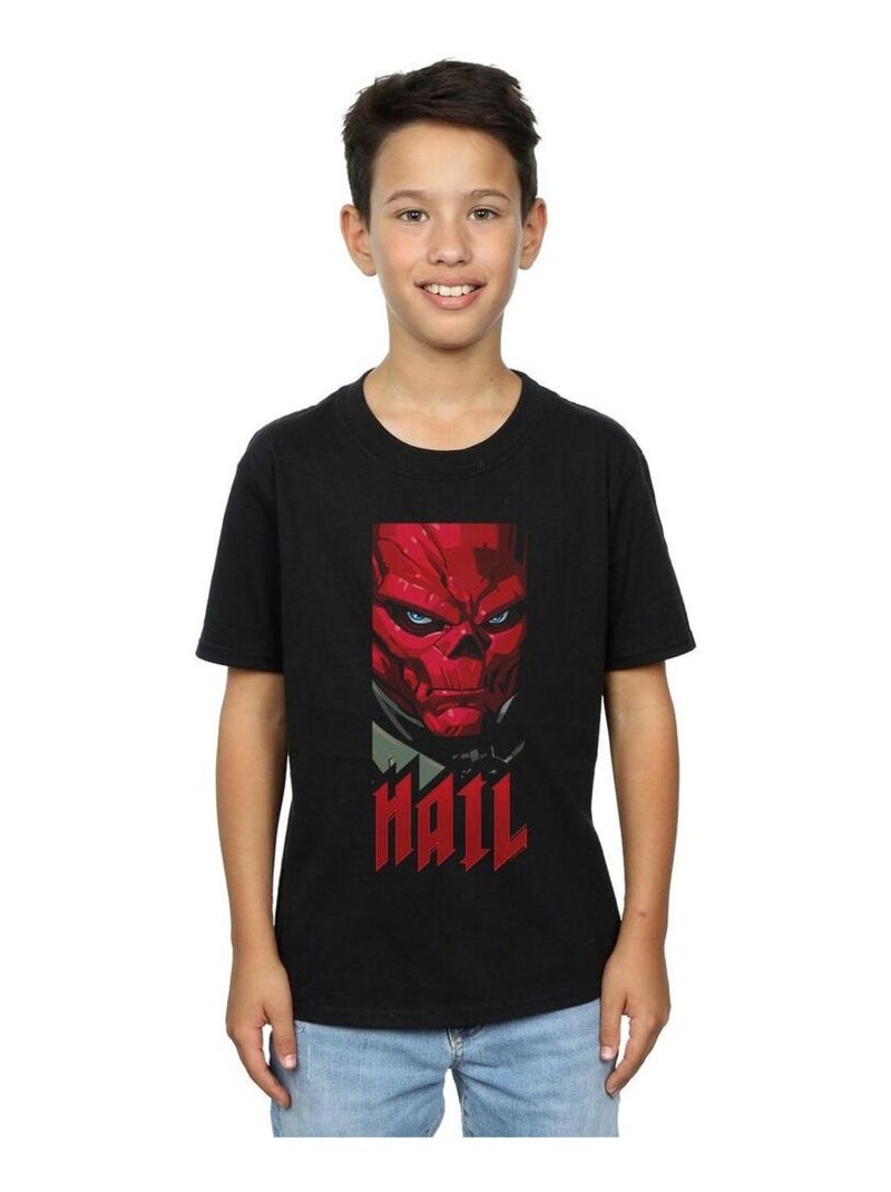 Marvel - T-shirt AVENGERS HAIL Noir - Kiabi
