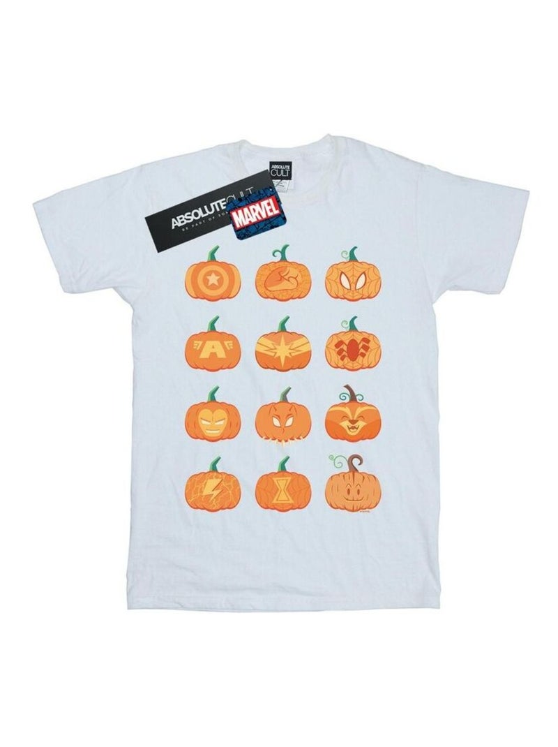 Marvel - T-shirt AVENGERS HALLOWEEN Blanc - Kiabi