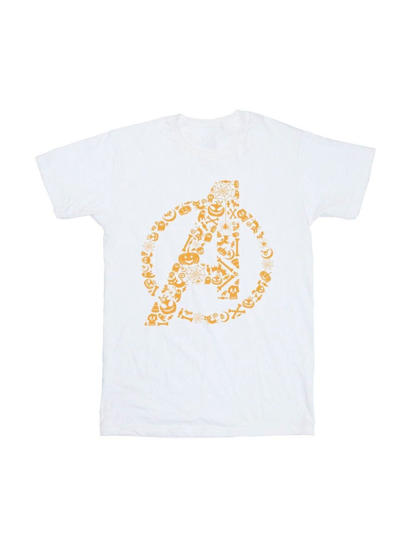 Marvel - T-shirt AVENGERS HALLOWEEN Blanc - Kiabi