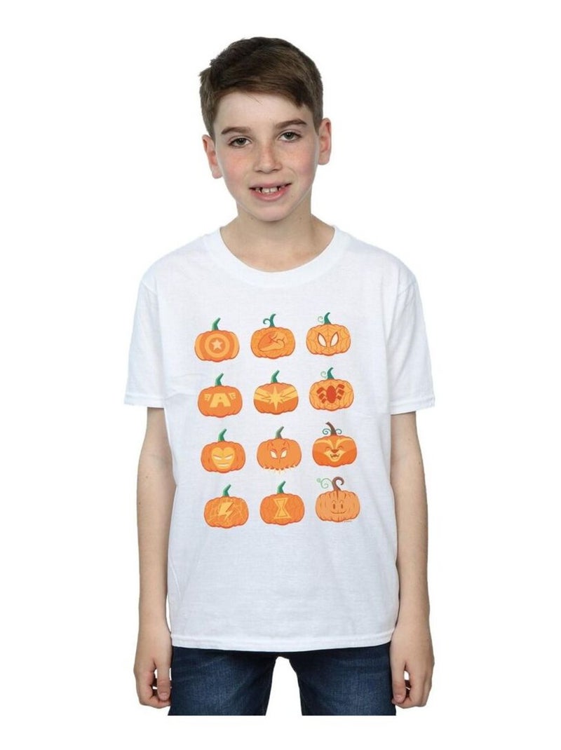Marvel - T-shirt AVENGERS HALLOWEEN Blanc - Kiabi