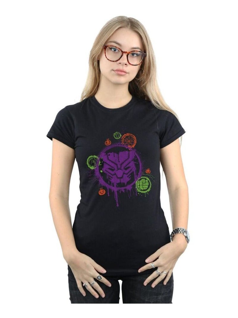 Marvel - T-shirt AVENGERS HALLOWEEN Noir - Kiabi