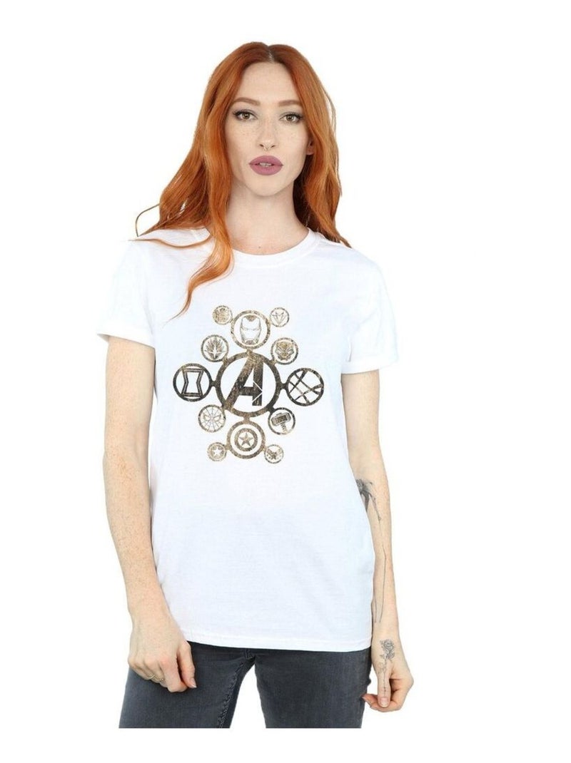 Marvel - T-shirt Avengers: InfinÇay War Blanc - Kiabi