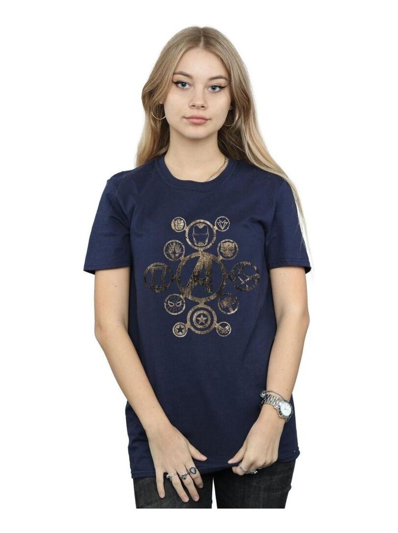 Marvel - T-shirt Avengers: InfinÇay War Bleu marine - Kiabi