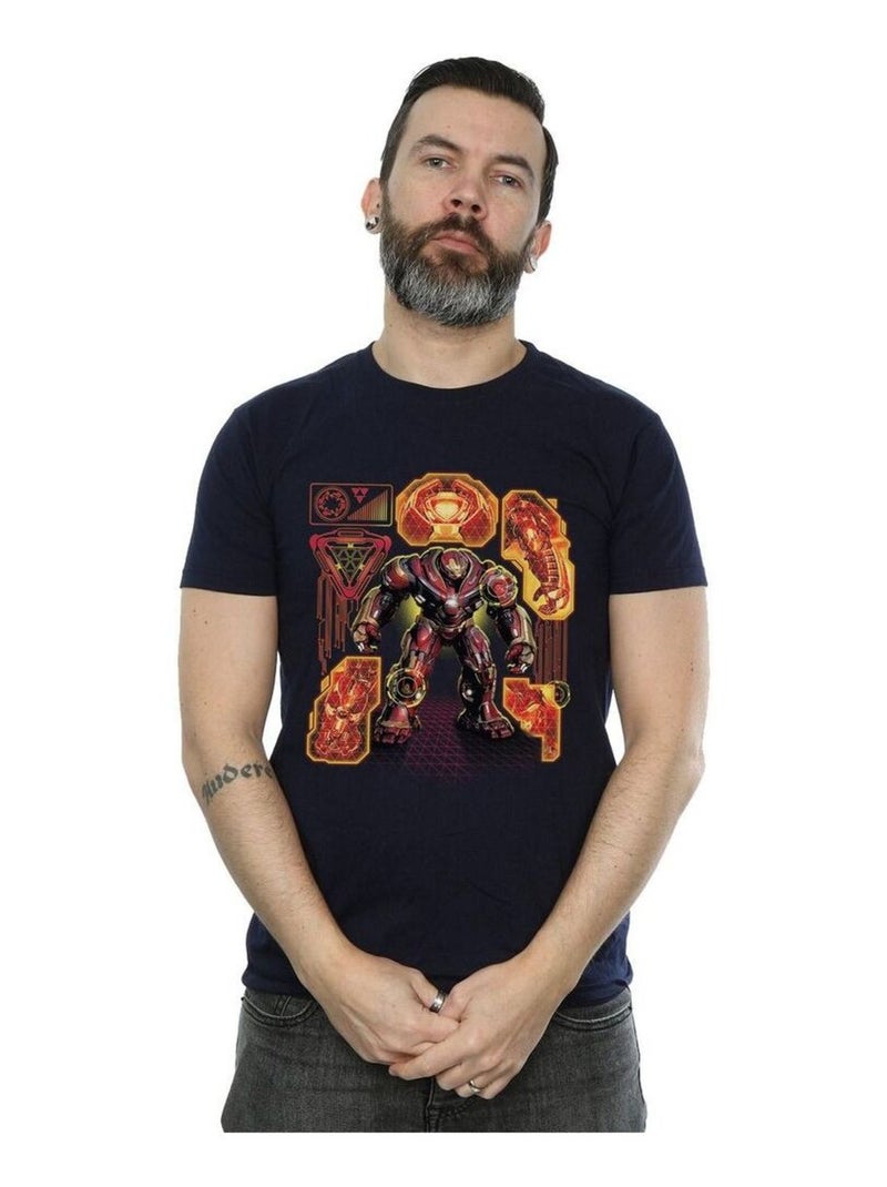 Marvel - T-shirt Avengers: InfinÇay WarBUSTER Bleu marine - Kiabi
