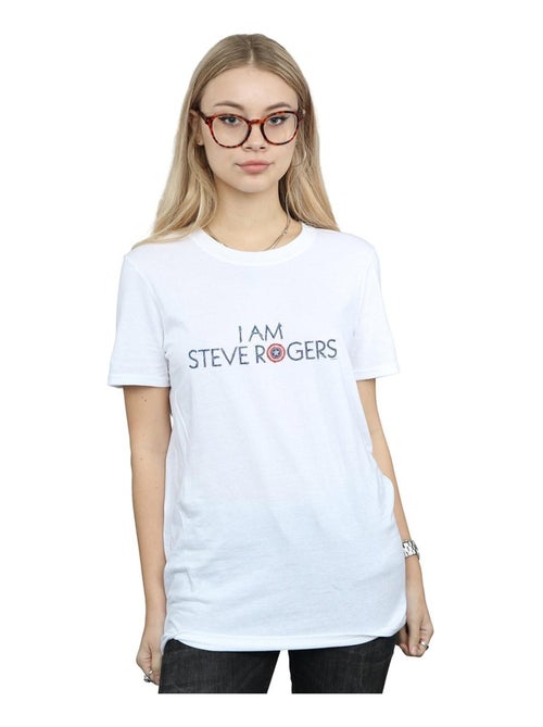Marvel - T-shirt AVENGERS INFINITY WAR AM STEVE ROGERS - Kiabi