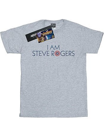 Marvel - T-shirt AVENGERS INFINITY WAR AM STEVE ROGERS