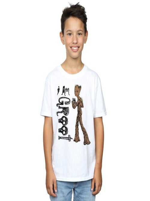 Marvel - T-shirt AVENGERS INFINITY WAR AM TEENAGE GROOT - Kiabi