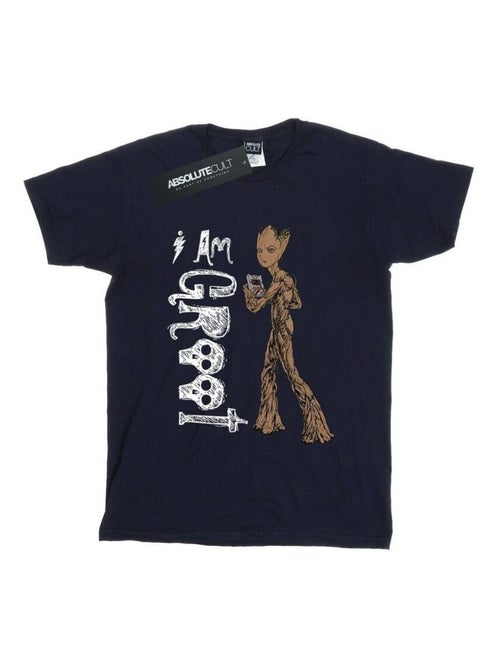 Marvel - T-shirt AVENGERS INFINITY WAR AM TEENAGE GROOT - Kiabi Marvel - T-shirt AVENGERS INFINITY WAR AM TEENAGE GROOT - Kiabi