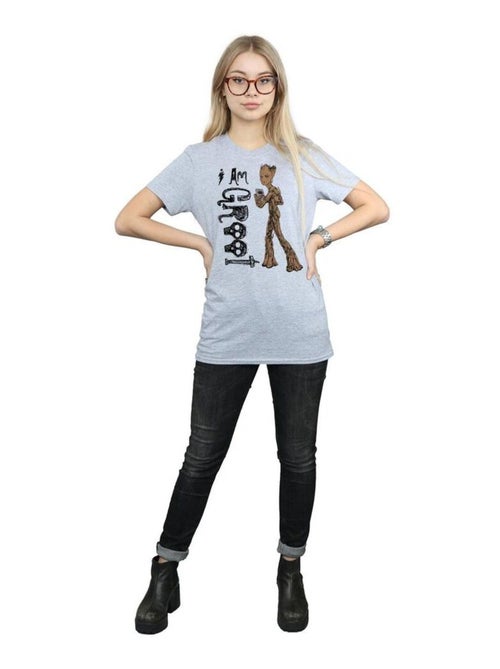 Marvel - T-shirt AVENGERS INFINITY WAR AM TEENAGE GROOT - Kiabi