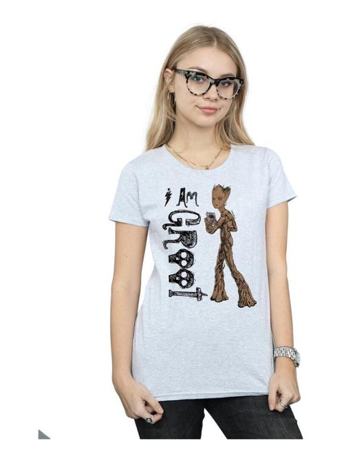 Marvel - T-shirt AVENGERS INFINITY WAR AM TEENAGE GROOT - Kiabi