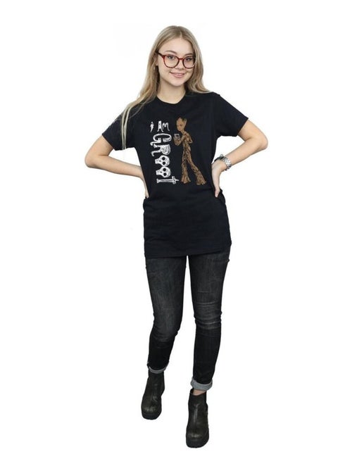 Marvel - T-shirt AVENGERS INFINITY WAR AM TEENAGE GROOT - Kiabi