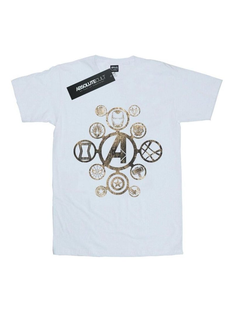 Marvel - T-shirt AVENGERS INFINITY WAR Blanc - Kiabi