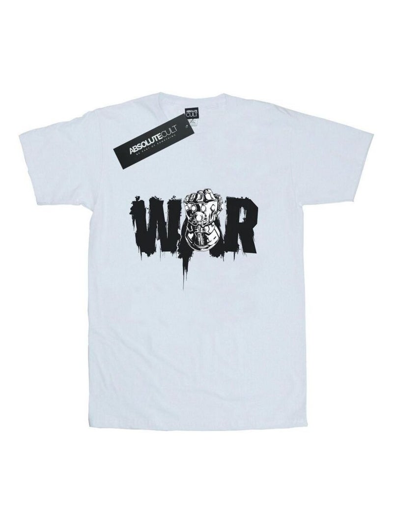Marvel - T-shirt AVENGERS INFINITY WAR Blanc - Kiabi