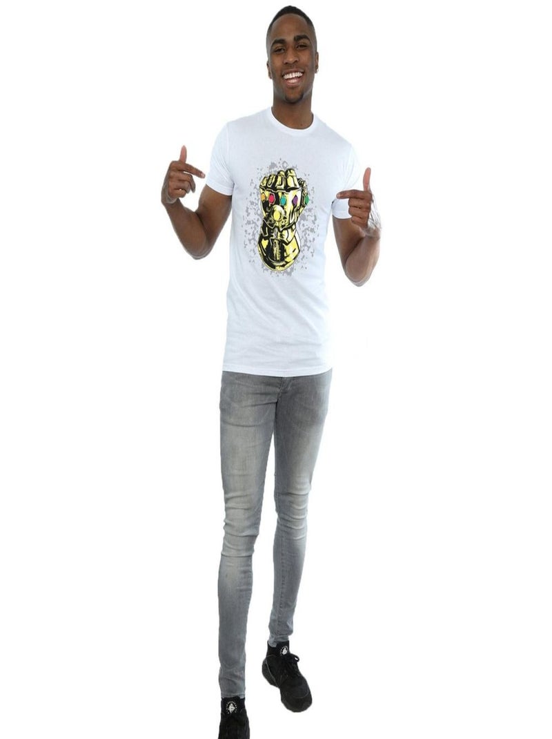 Marvel - T-shirt AVENGERS INFINITY WAR Blanc - Kiabi