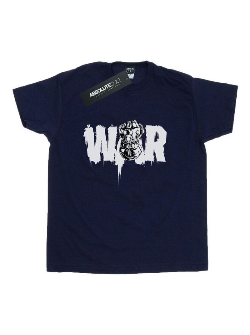 Marvel - T-shirt AVENGERS INFINITY WAR Bleu marine - Kiabi