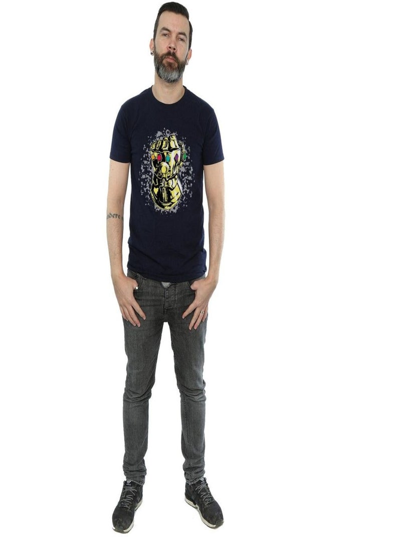 Marvel - T-shirt AVENGERS INFINITY WAR Bleu marine - Kiabi