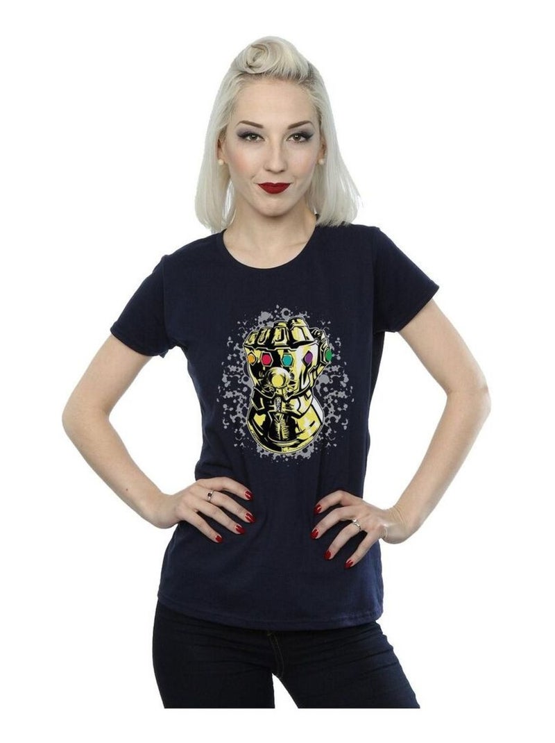 Marvel - T-shirt AVENGERS INFINITY WAR Bleu marine - Kiabi
