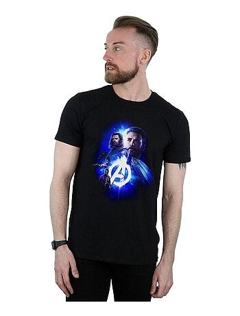 Marvel - T-shirt AVENGERS INFINITY WAR CAP TEAM UP