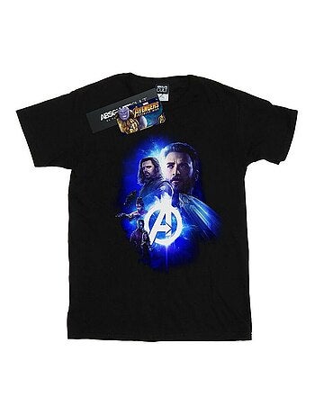 Marvel - T-shirt AVENGERS INFINITY WAR CAP TEAM UP