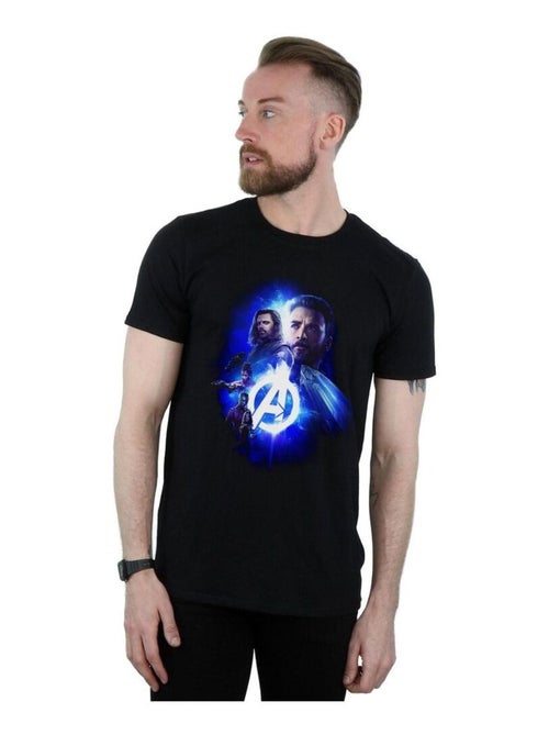 Marvel - T-shirt AVENGERS INFINITY WAR CAP TEAM UP - Kiabi