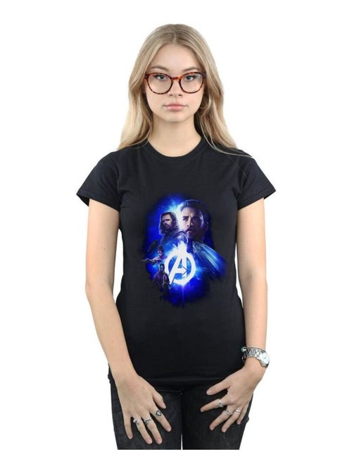 Marvel - T-shirt AVENGERS INFINITY WAR CAP TEAM UP - Kiabi