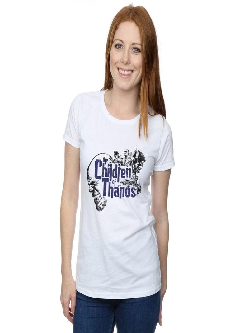 Marvel - T-shirt AVENGERS INFINITY WAR CHILDREN OF THANOS Blanc - Kiabi