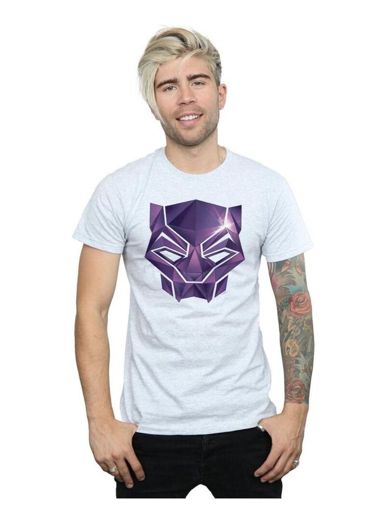 Marvel - T-shirt AVENGERS INFINITY WAR Gris chiné - Kiabi