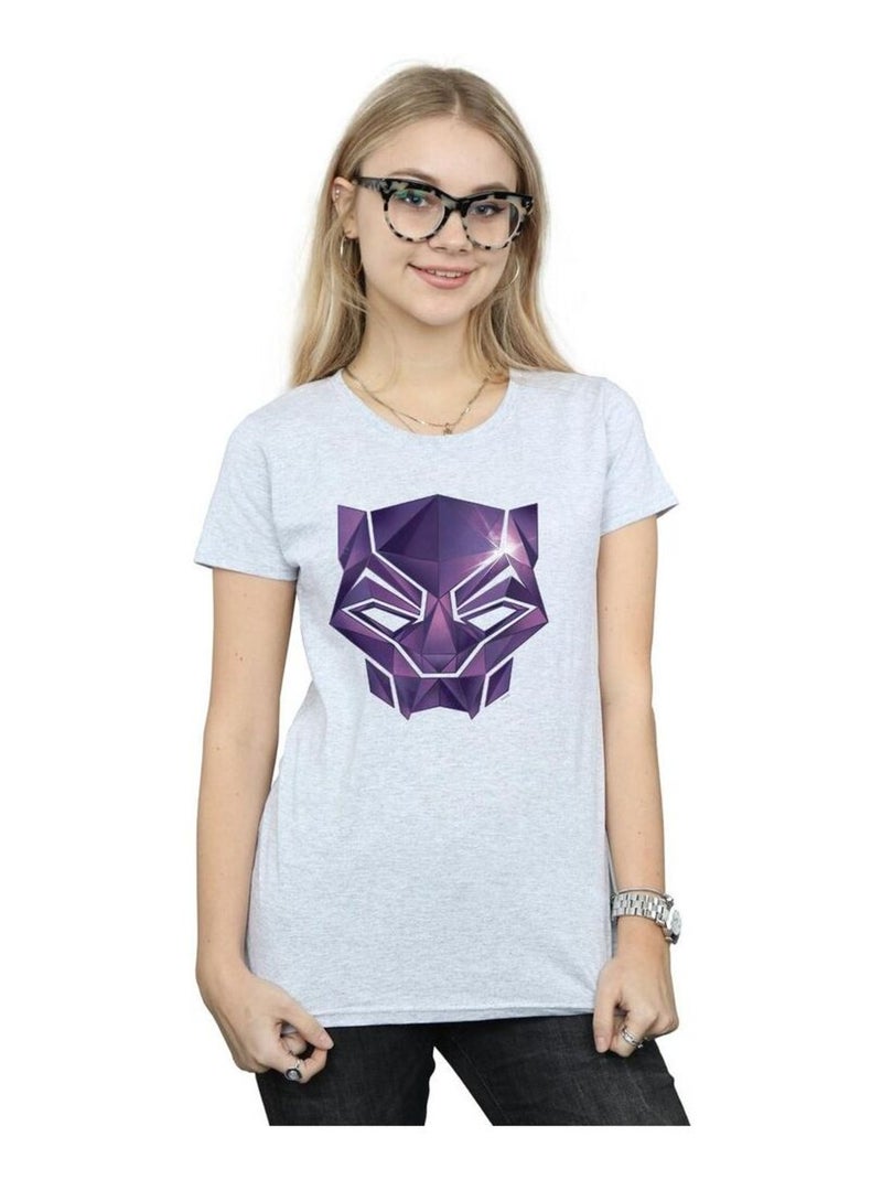 Marvel - T-shirt AVENGERS INFINITY WAR Gris chiné - Kiabi