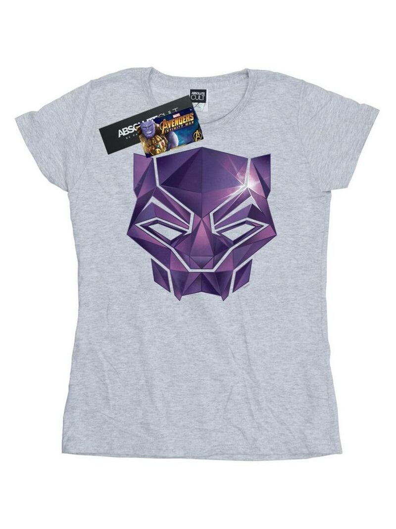 Marvel - T-shirt AVENGERS INFINITY WAR Gris chiné - Kiabi