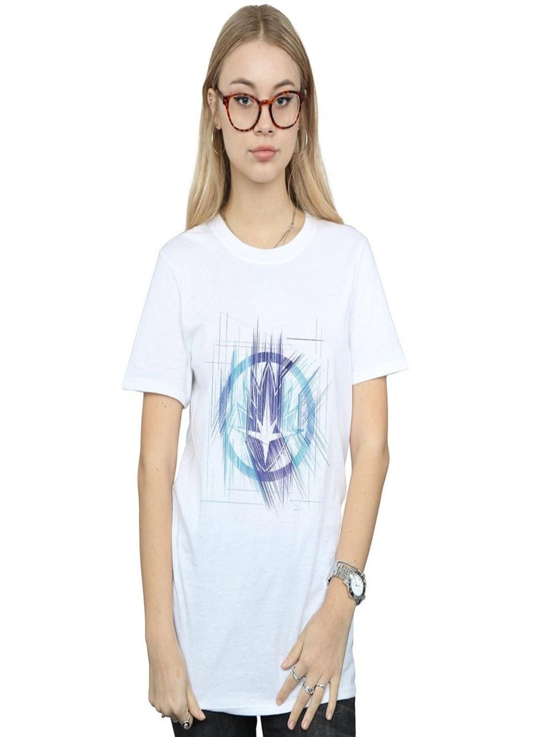 Marvel - T-shirt AVENGERS INFINITY WAR GUARDIAN Blanc - Kiabi