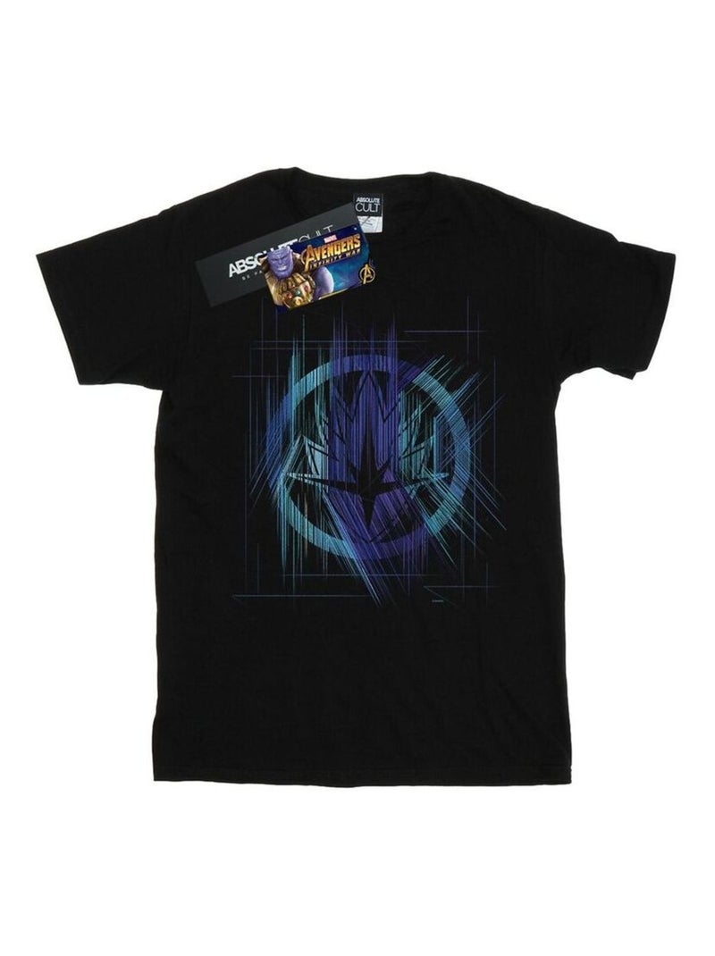 Marvel - T-shirt AVENGERS INFINITY WAR GUARDIAN Noir - Kiabi