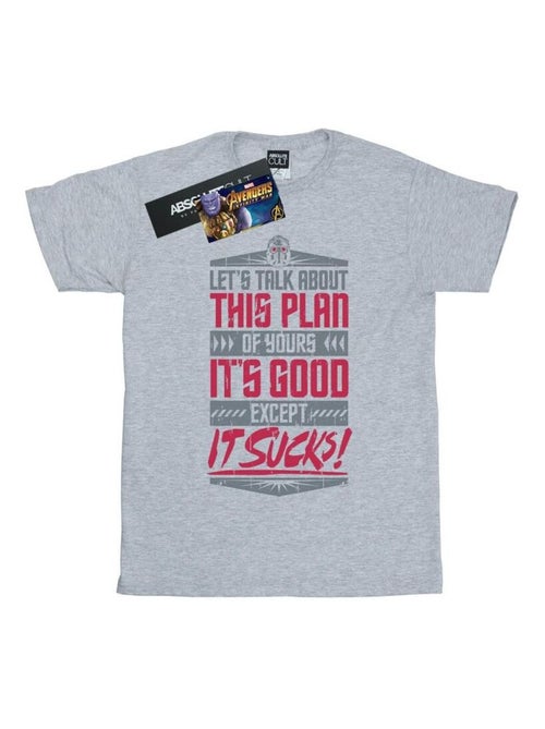 Marvel - T-shirt AVENGERS INFINITY WAR IT SUCKS - Kiabi Marvel - T-shirt AVENGERS INFINITY WAR IT SUCKS - Kiabi