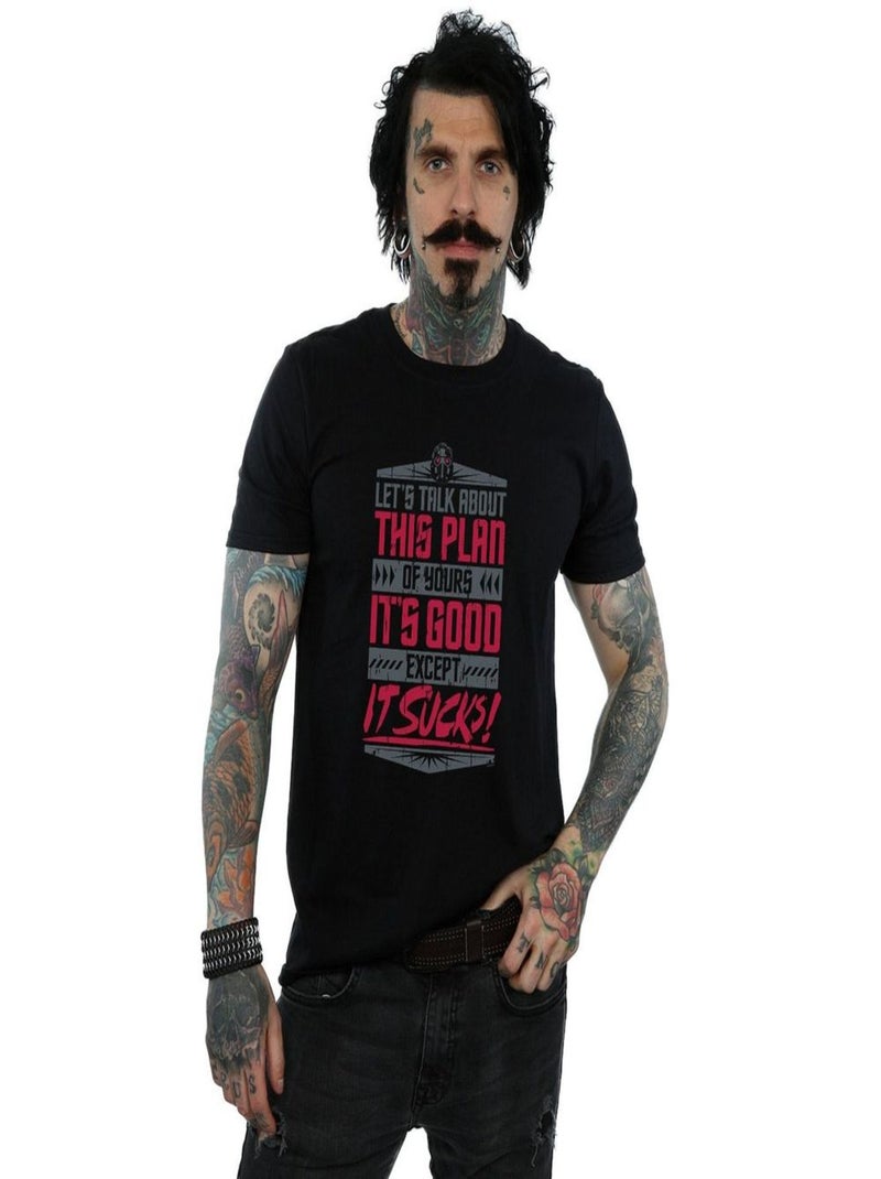 Marvel - T-shirt AVENGERS INFINITY WAR IT SUCKS Noir - Kiabi