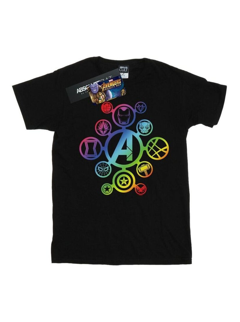 Marvel - T-shirt AVENGERS INFINITY WAR Noir - Kiabi