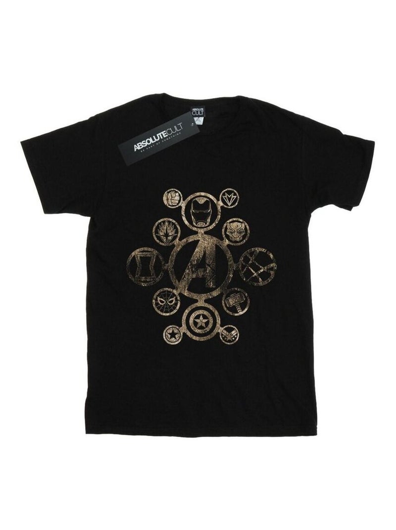 Marvel - T-shirt AVENGERS INFINITY WAR Noir - Kiabi