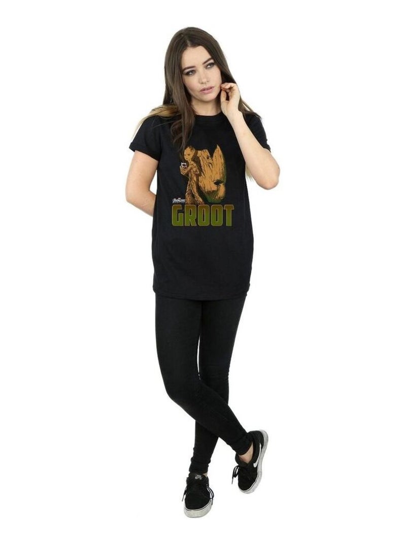 Marvel - T-shirt AVENGERS INFINITY WAR Noir - Kiabi