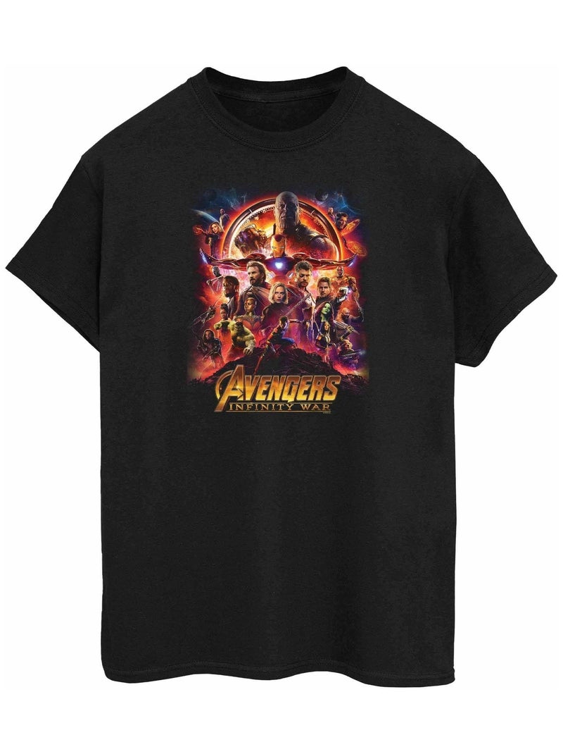 Marvel - T-shirt AVENGERS INFINITY WAR Noir - Kiabi