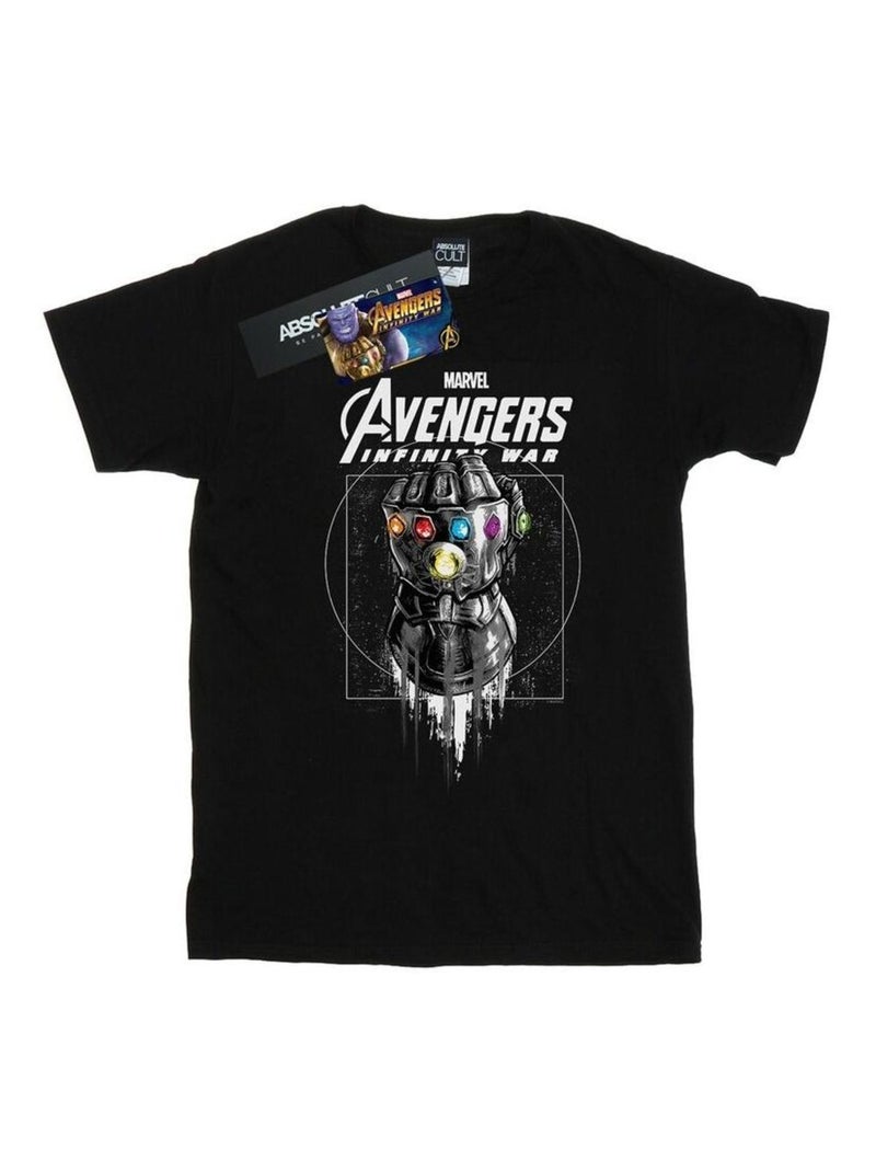Marvel - T-shirt AVENGERS INFINITY WAR Noir - Kiabi