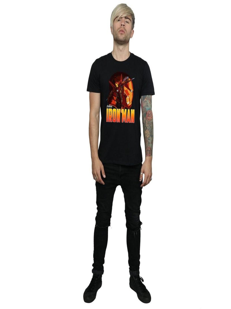 Marvel - T-shirt Avengers: Infinity War Noir - Kiabi
