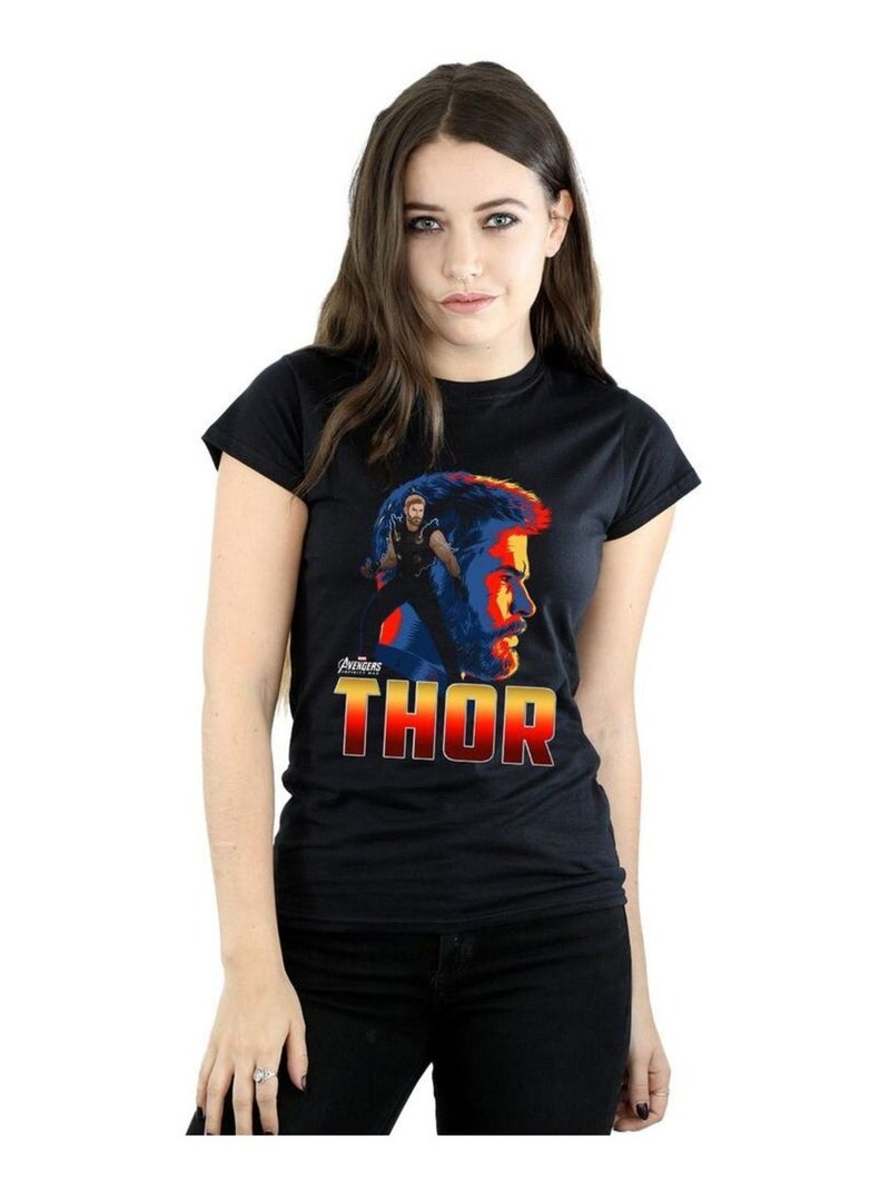 Marvel - T-shirt AVENGERS INFINITY WAR Noir - Kiabi