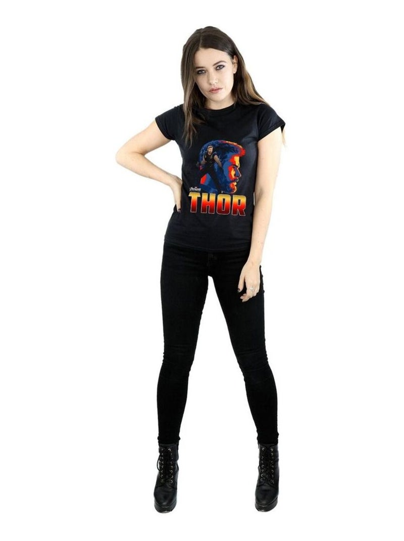 Marvel - T-shirt AVENGERS INFINITY WAR Noir - Kiabi
