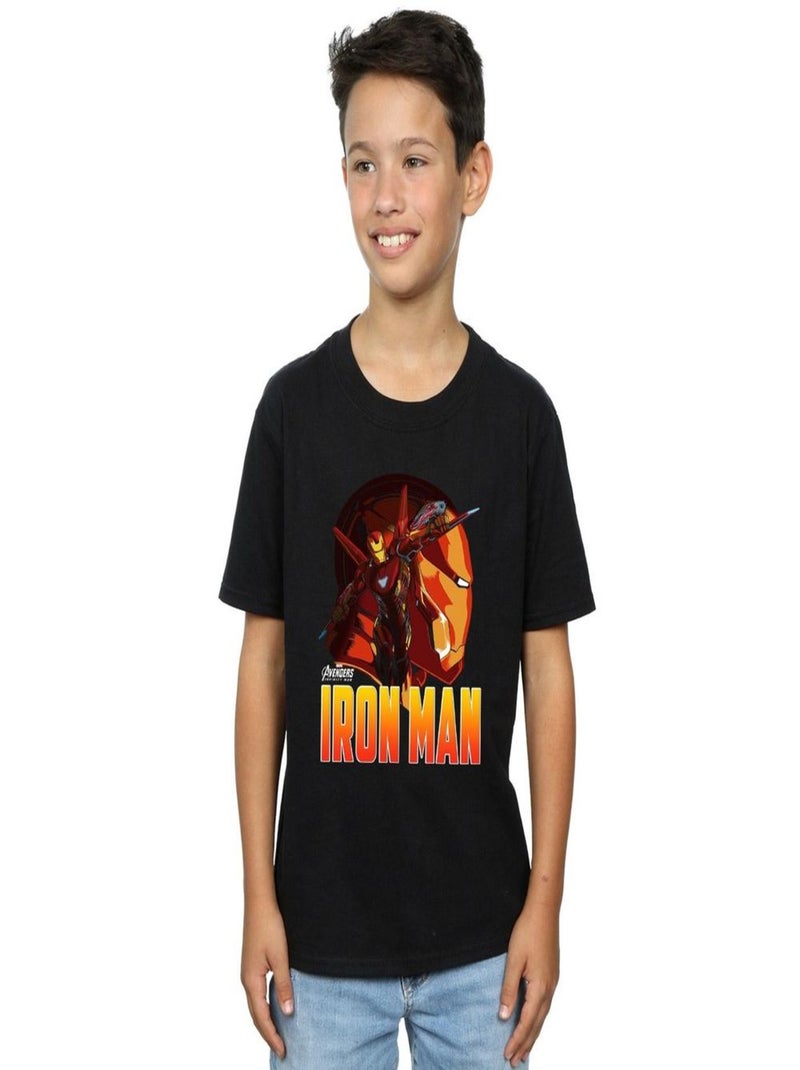 Marvel - T-shirt AVENGERS INFINITY WAR Noir - Kiabi
