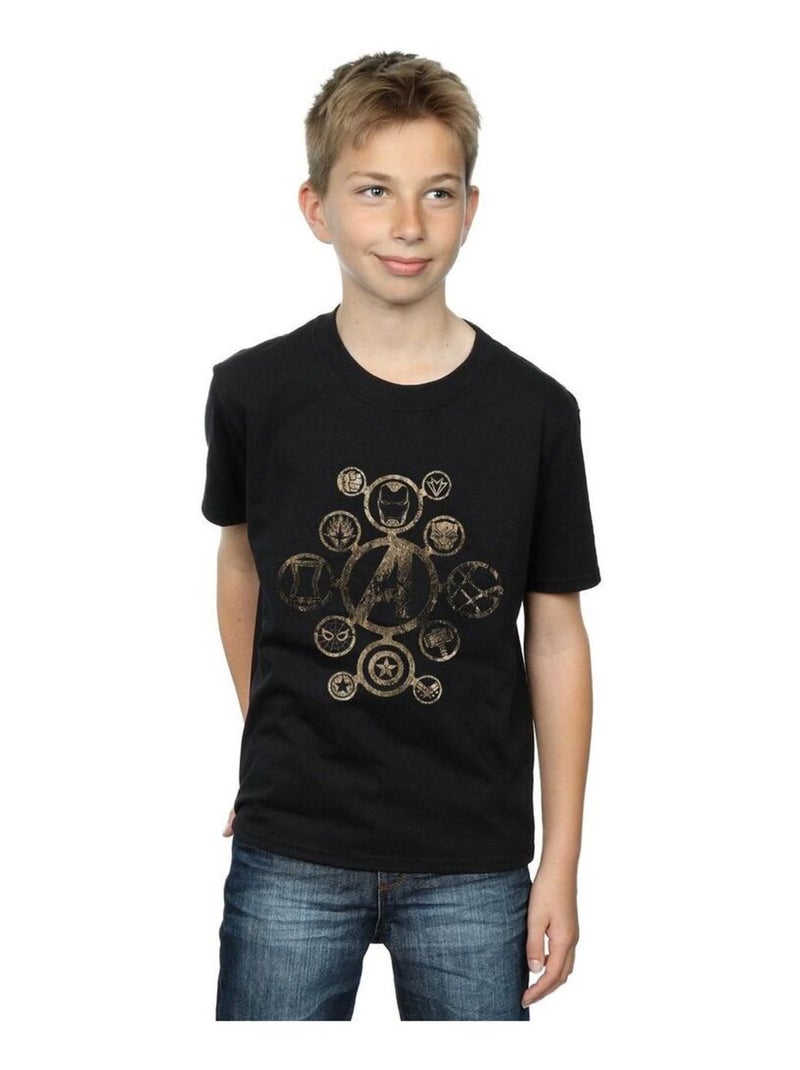 Marvel - T-shirt AVENGERS INFINITY WAR Noir - Kiabi