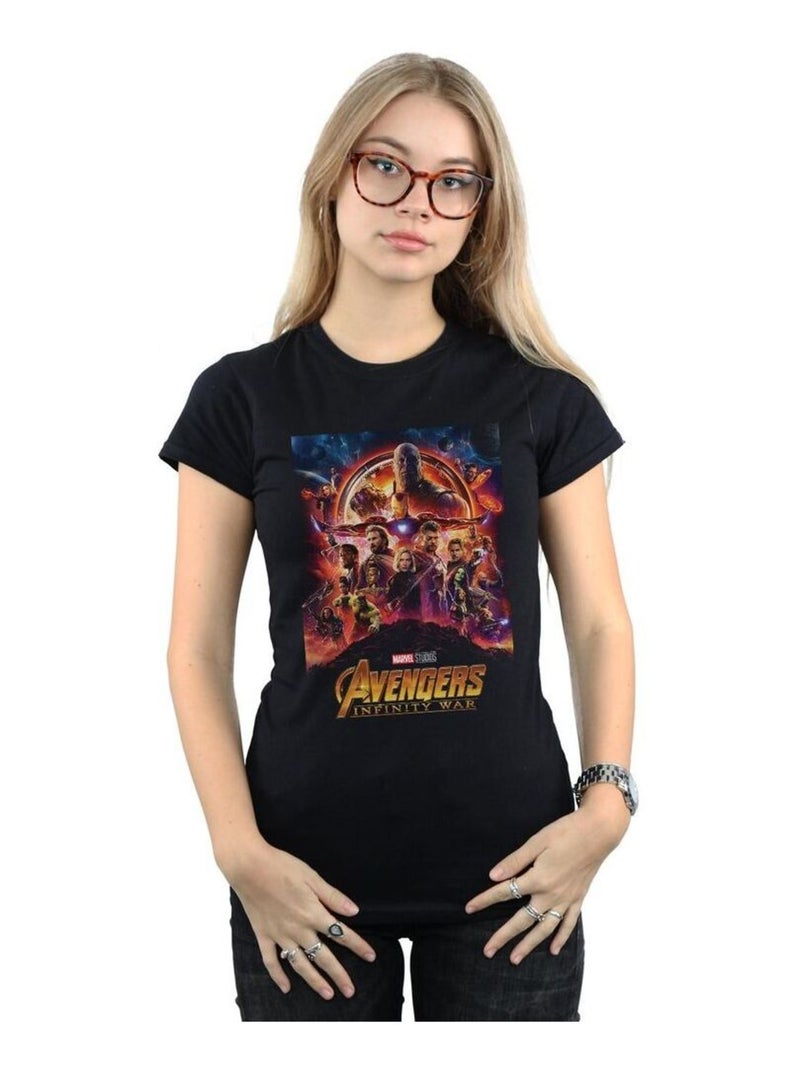 Marvel - T-shirt AVENGERS INFINITY WAR Noir - Kiabi