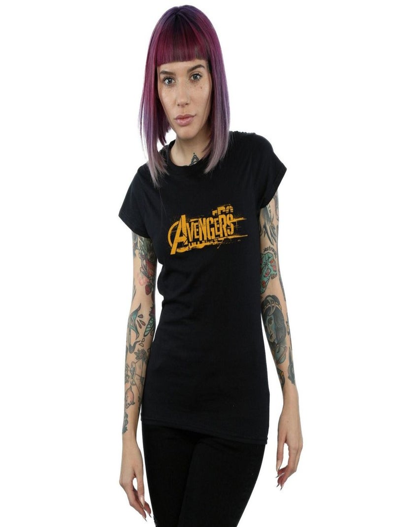 Marvel - T-shirt AVENGERS INFINITY WAR Noir - Kiabi