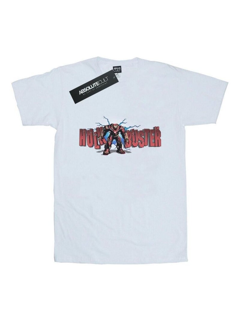 Marvel - T-shirt AVENGERS INFINITY WARBUSTER 2.0 Blanc - Kiabi